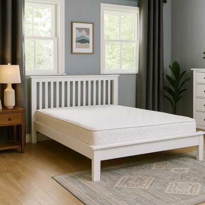 Wellow Painted Bedframe Wellow Painted Bedframe