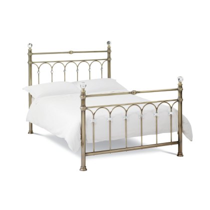 Kristie Antique Brass Bedstead Kristie Antique Brass Bedstead