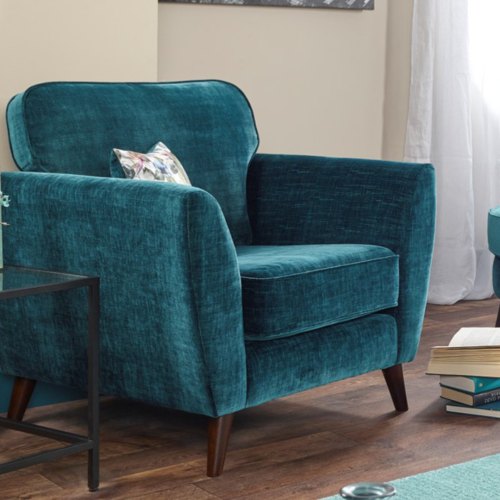 Collins & Hayes Fabric armchairs