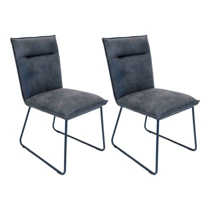 Kent Dining Chair - Grey Suede Kent Dining Chair - Grey Suede