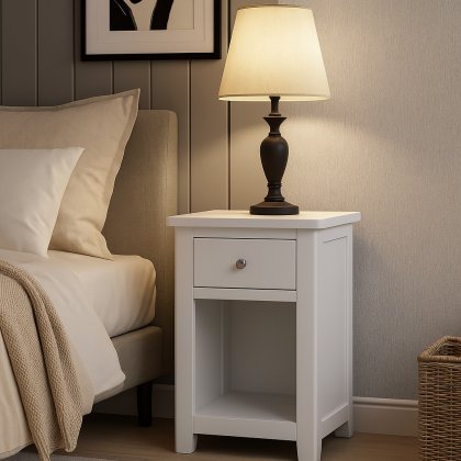Wellow Painted Nightstand Wellow Painted Nightstand