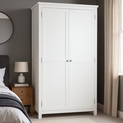 Wellow Painted Full Hanging Wardrobe Wellow Painted Full Hanging Wardrobe