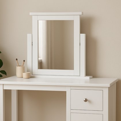 Wellow Painted Dressing Table Mirror Wellow Painted Dressing Table Mirror