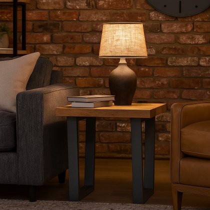 Fishbourne Oak Lamp Table Fishbourne Oak Lamp Table