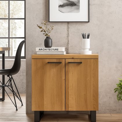 Fishbourne Oak 2 Door Storage Cabinet Fishbourne Oak 2 Door Storage Cabinet