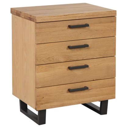 Fishbourne Oak 4 Drawer Chest Fishbourne Oak 4 Drawer Chest
