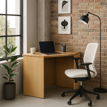 Fishbourne Oak Corner Desk Fishbourne Oak Corner Desk