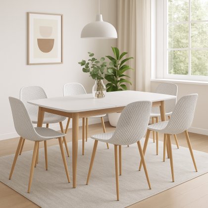 Afton Extending Dining Table 125cm Afton Extending Dining Table 125cm