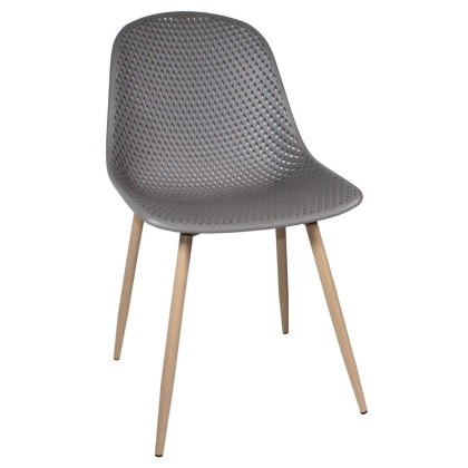 Afton Dining Chair - Light Grey
