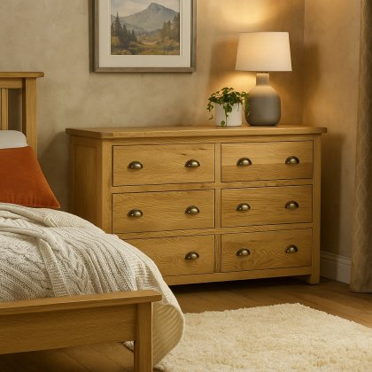 Northwood 6 Drawer Wide Chest Northwood 6 Drawer Wide Chest