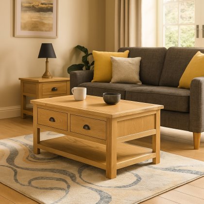 Northwood Coffee Table with Drawers Northwood Coffee Table with Drawers
