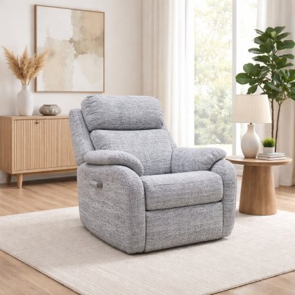 G Plan Kingsbury Power Recliner Armchair with Headrest & Lumbar G Plan Kingsbury Power Recliner Armchair with Headrest & Lumbar