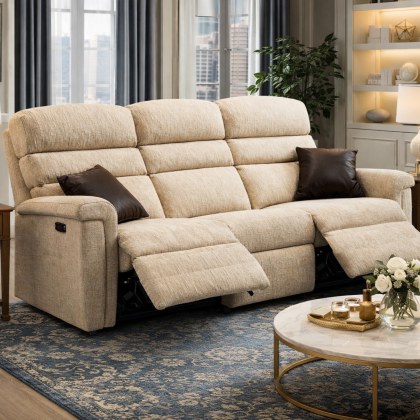 Sherborne Comfi-Sit Small Powered Reclining 3 Seater Sherborne Comfi-Sit Small Powered Reclining 3 Seater
