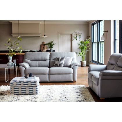 G Plan Seattle 2 Seater Sofa with Show Wood G Plan Seattle 2 Seater Sofa with Show Wood