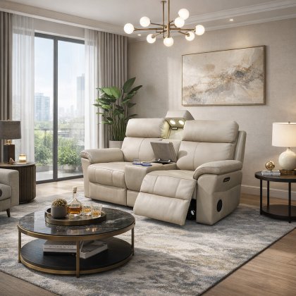 La-Z-boy Dixie 2 Seater Power Recliner with Head Tilt, Lumbar and Console La-Z-boy Dixie 2 Seater Power Recliner with Head Tilt, Lumbar and Console