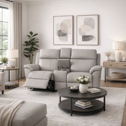 La-Z-Boy Dixie 2 Seater Power Recliner with Head Tilt and Console La-Z-Boy Dixie 2 Seater Power Recliner with Head Tilt and Console