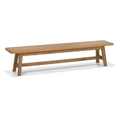 Brighstone Rustic Oak Large Bench