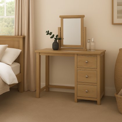 Wellow Oak Dressing Table Wellow Oak Dressing Table
