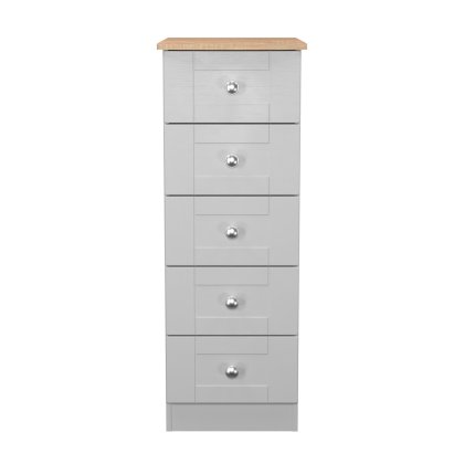 Shalfleet 5 Drawer Bedside