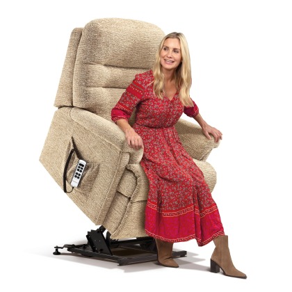 Sherborne Beaumont Standard 2 Motor Electric Riser Recliner with Adjustable Lumbar Sherborne Beaumont Standard 2 Motor Electric Riser Recliner with Adjustable Lumbar