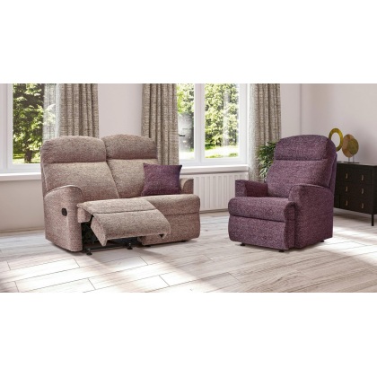 Sherborne Harrow Small 2 Seater Power Recliner Sofa