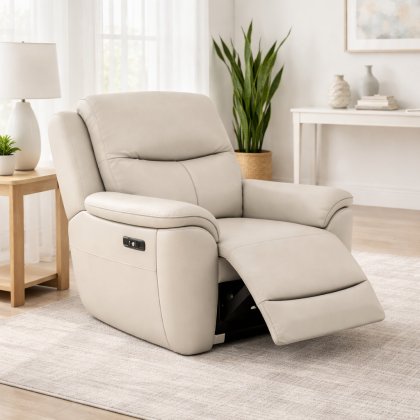 La-Z-Boy Douglas Power Recliner Armchair with Head Tilt La-Z-Boy Douglas Power Recliner Armchair with Head Tilt