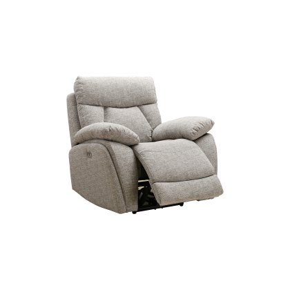 Belfort Power Recliner Chair in Lisbon Beige Belfort Power Recliner Chair in Lisbon Beige