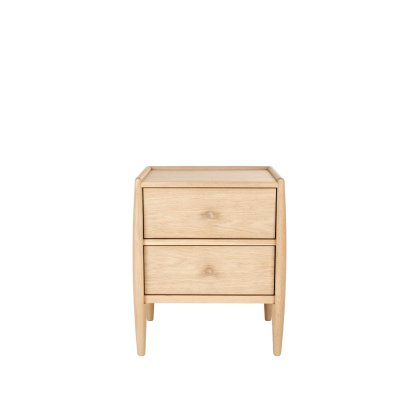 Ercol Winslow 2 Drawer Bedside Chest Ercol Winslow 2 Drawer Bedside Chest