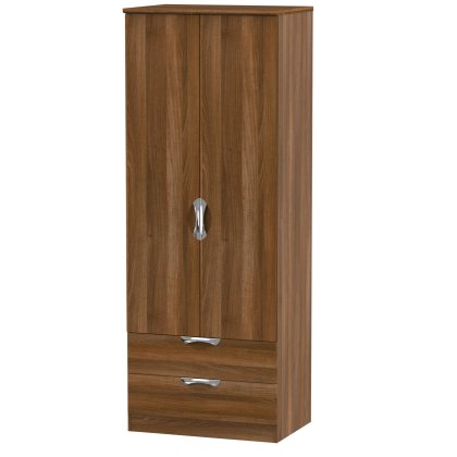 Carisbrooke Tall 2ft6in 2 Drawer Robe