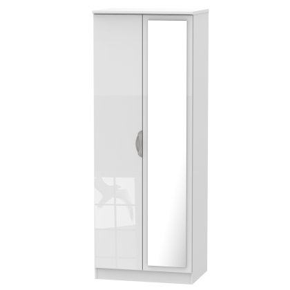 Carisbrooke Tall 2ft6in Mirror Robe Carisbrooke Tall 2ft6in Mirror Robe