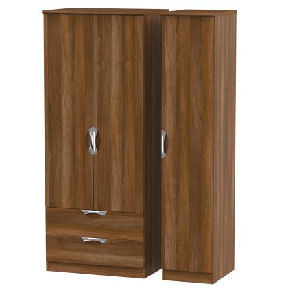 Carisbrooke Triple 2 Drawer Robe