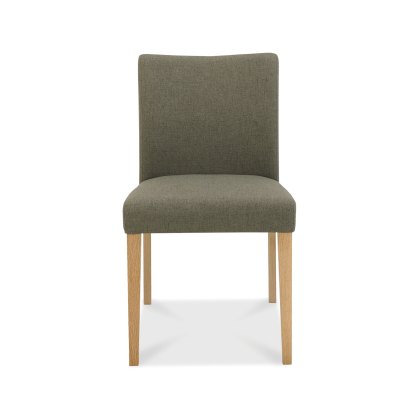 Barton Oak Low Back Upholstered Chair - Black Gold Fabric Barton Oak Low Back Upholstered Chair - Black Gold Fabric