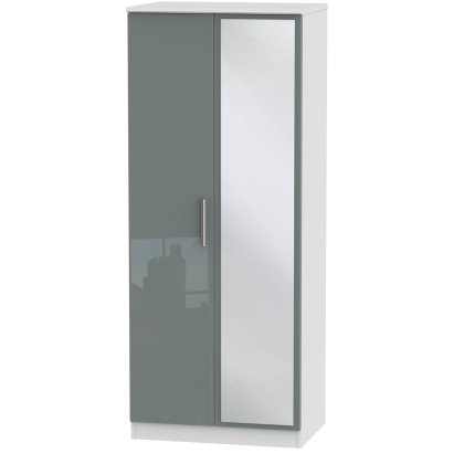 Knighton 2ft6in Mirror Robe