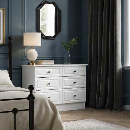 Appley 6 Drawer Midi Chest Appley 6 Drawer Midi Chest