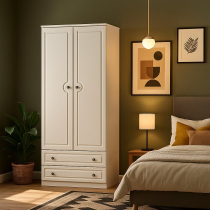 Appley Tall 2ft6in 2 Drawer Robe Appley Tall 2ft6in 2 Drawer Robe