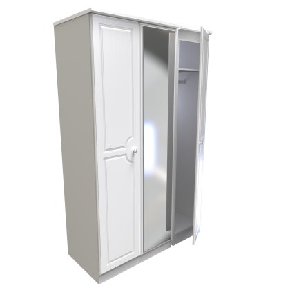 Appley Triple Mirror Robe Appley Triple Mirror Robe