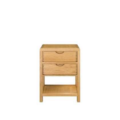 Ercol Bosco 2 Drawer Bedside Cabinet Ercol Bosco 2 Drawer Bedside Cabinet