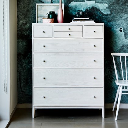 Ercol Salina 8 Drawer Tall Chest Ercol Salina 8 Drawer Tall Chest