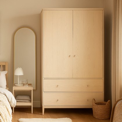 Ercol Salina 2 Door Wardrobe Ercol Salina 2 Door Wardrobe
