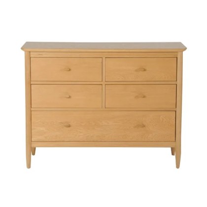 Ercol Teramo 5 Drawer Wide Chest Ercol Teramo 5 Drawer Wide Chest
