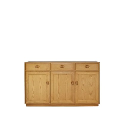 Ercol Windsor 3 Door High Sideboard Ercol Windsor 3 Door High Sideboard