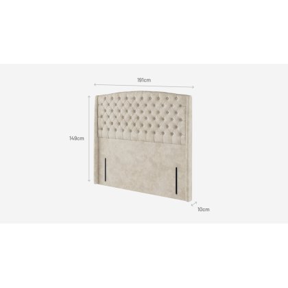 Sealy Pavilion Floor Standing Headboard Sealy Pavilion Floor Standing Headboard