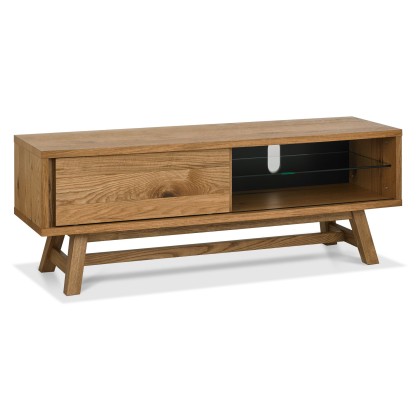 Brighstone Rustic Oak Entertainment Unit