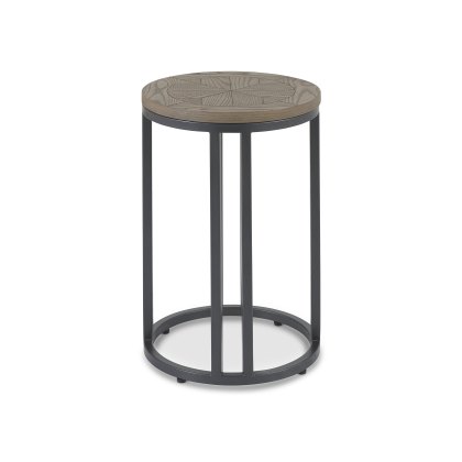 Cranmore Weathered Ash Side Table