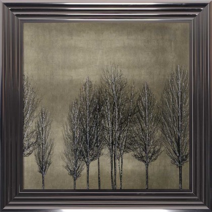 Gold Tree 1 - Metallic Frame - 75x75cm Gold Tree 1 - Metallic Frame - 75x75cm