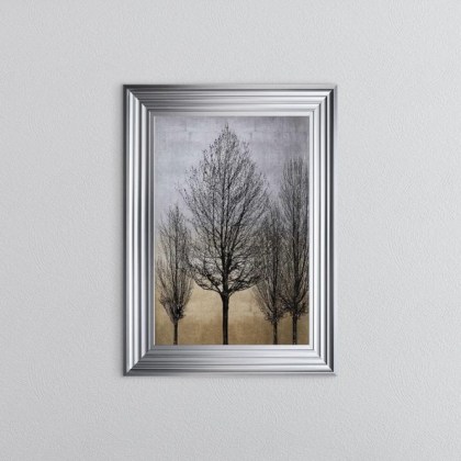 Gold Tree 2 - Steel Frame - 55x75cm Gold Tree 2 - Steel Frame - 55x75cm