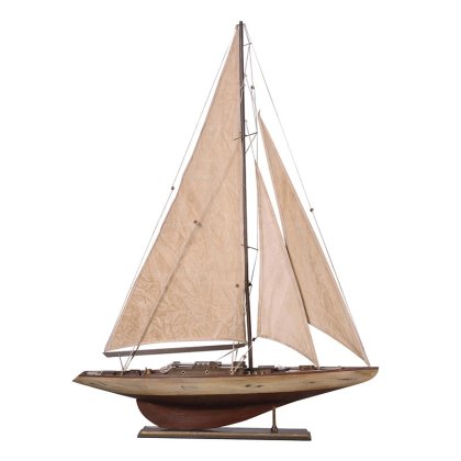 Antique Cream Sails Yacht Antique Cream Sails Yacht