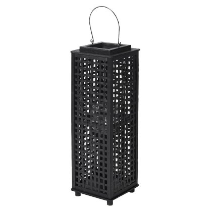 Small Black Bamboo Lantern Small Black Bamboo Lantern
