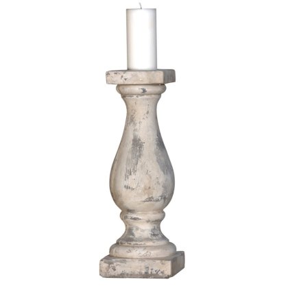 Large Stone Effect Candle Holder Large Stone Effect Candle Holder