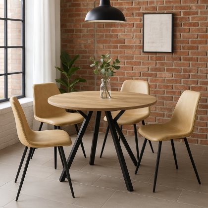 Niton Round Dining Table Niton Round Dining Table